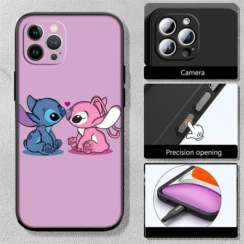 MH29 Cartoon Stitch Case for Samsung A06 A35 A25 A24 A15 A05S A05 M55 M35 M15 A02 A12 A13 A10 A16 A20 A30 A22 A31 A32 A33 A42 A50