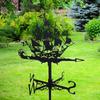 Sailing Cruise Ship Wrought Iron Weatherproof Metal Weather Vane European Retro Weather Vane Courtyard Roof Farm Weather Vane