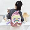 Schoolbag Creative Rainbow Children's Backpack Boys and Girls Travel Lightweight Backpack Soft Moe Kindergarten Elementary School Bag