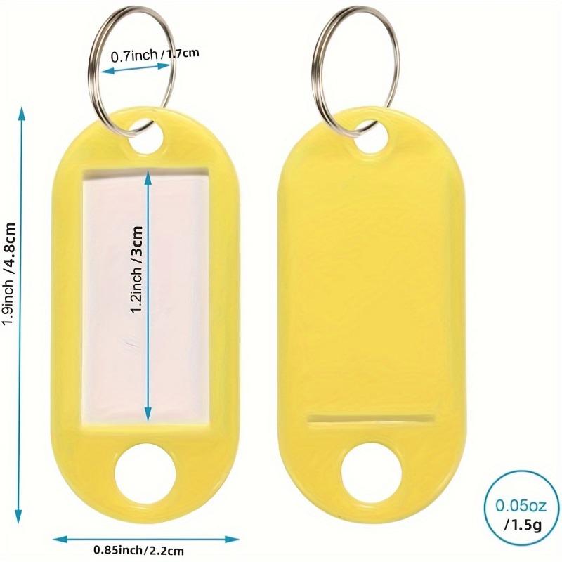 Colorful PP Plastic Key Label