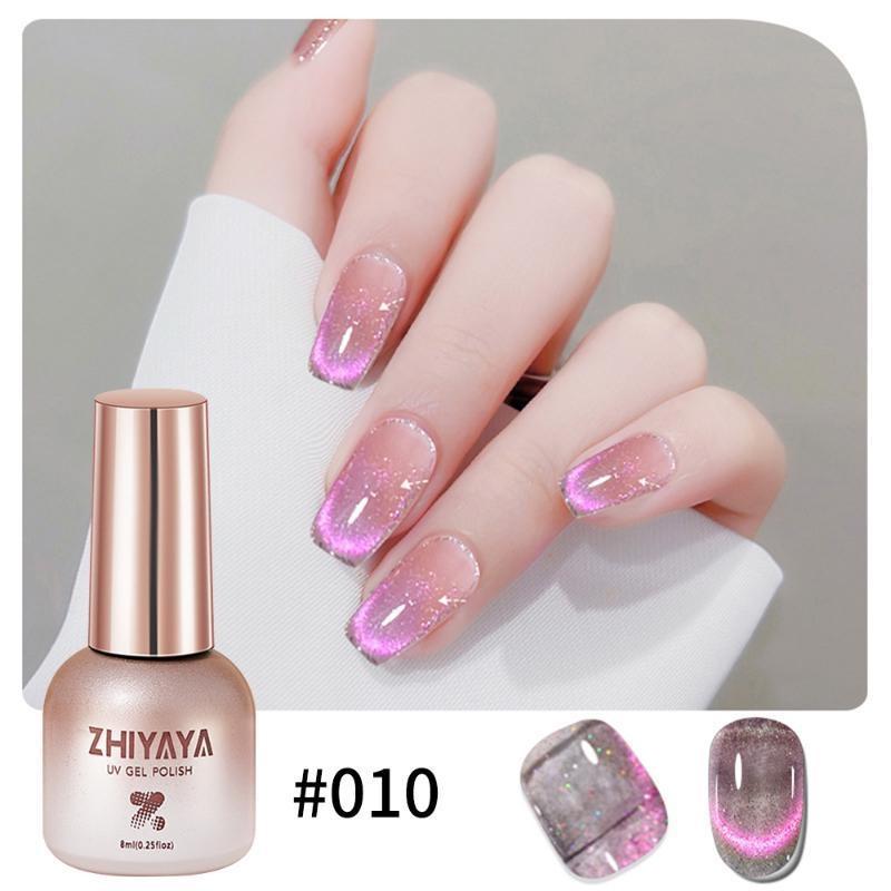 8ml 9D Cat Magnetic Gel Nail Polish Soak Off Gel Nail Art UV Gel Polish
