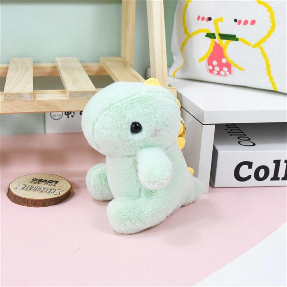 Stuffed Animal Plush Dinosaur Doll Plush Toy Dinosaur Pendant Dinosaur Keychain  Bag Pendant