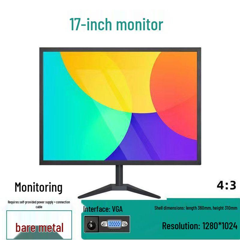 Ultra-Thin 22/24/27 Inch HD LCD Monitor for Desktop and Office Use