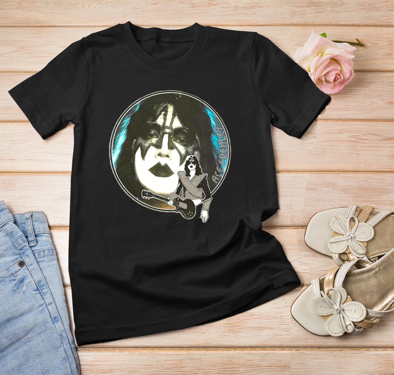 AUCOIN ACE FREHLEY Cotton Unisex Black For Men S-234XL B2057 M