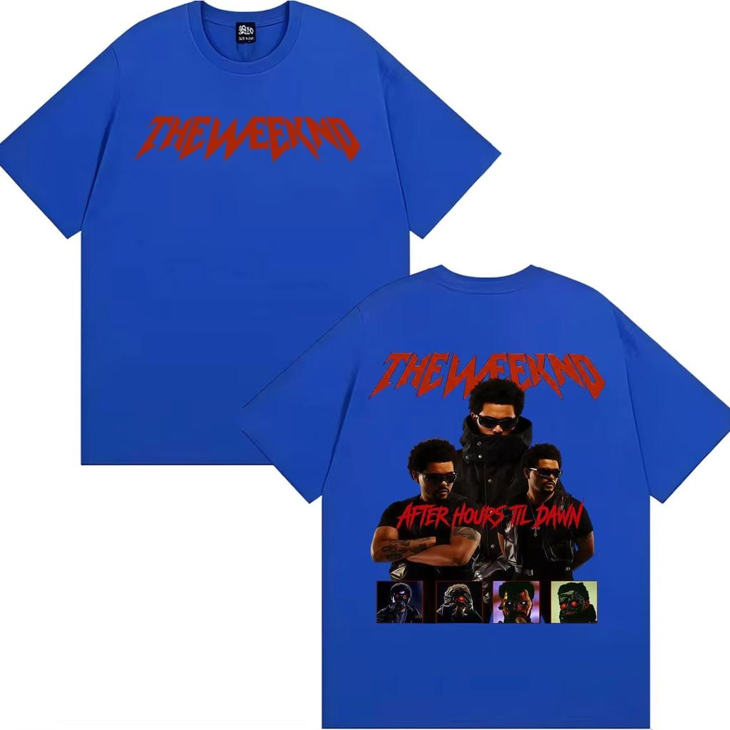 2026 Summer Hot Sale The Weeknd After Hours Til Dawn Album Cover T-shirt Men Women Fashion Hip Hop Harajuku T Shirts