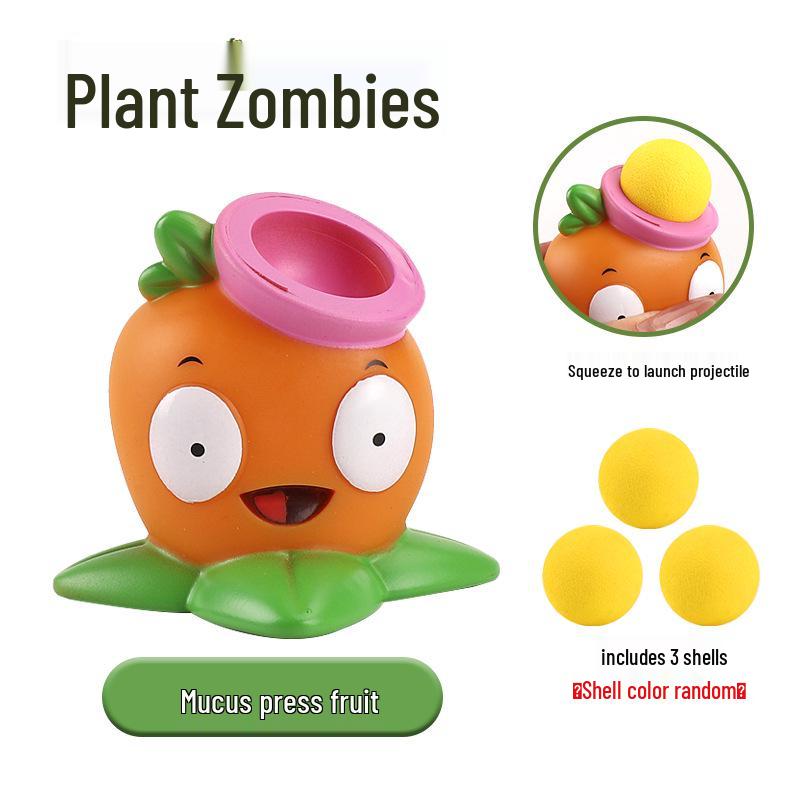 Plants vs. Zombies Toy Set: Machine Bug, Football Gun, Pea Pod, Carnivorous Plant Models