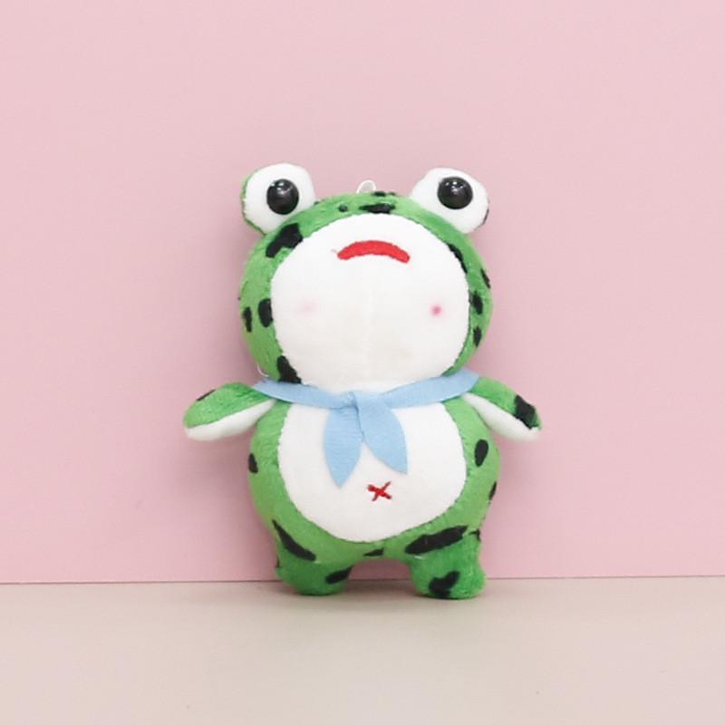 Cute Little Frog Keychain Cartoon Kids Backpack Hanging Ornament Gift Birthday