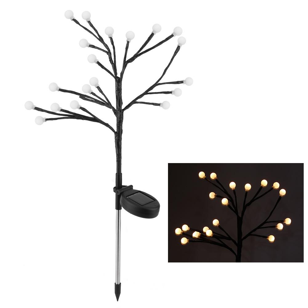 Outdoor Waterproof Solar Powered LED Ball Landscape Light Ground Lawn Decoration for Garden