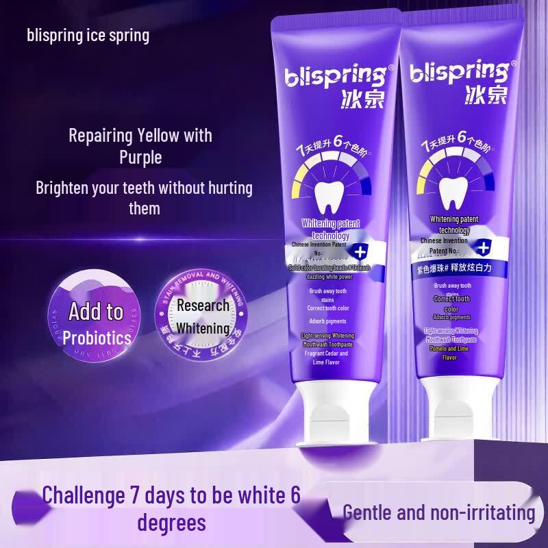 blispring Whitening & Fresh Breath Toothpaste