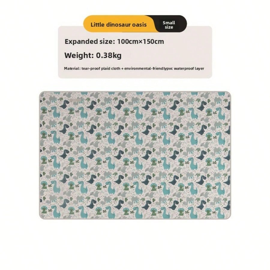 New outdoor moisture-proof mat Spring outing waterproof floor mat Small and portable foldable mini picnic mat in the palm