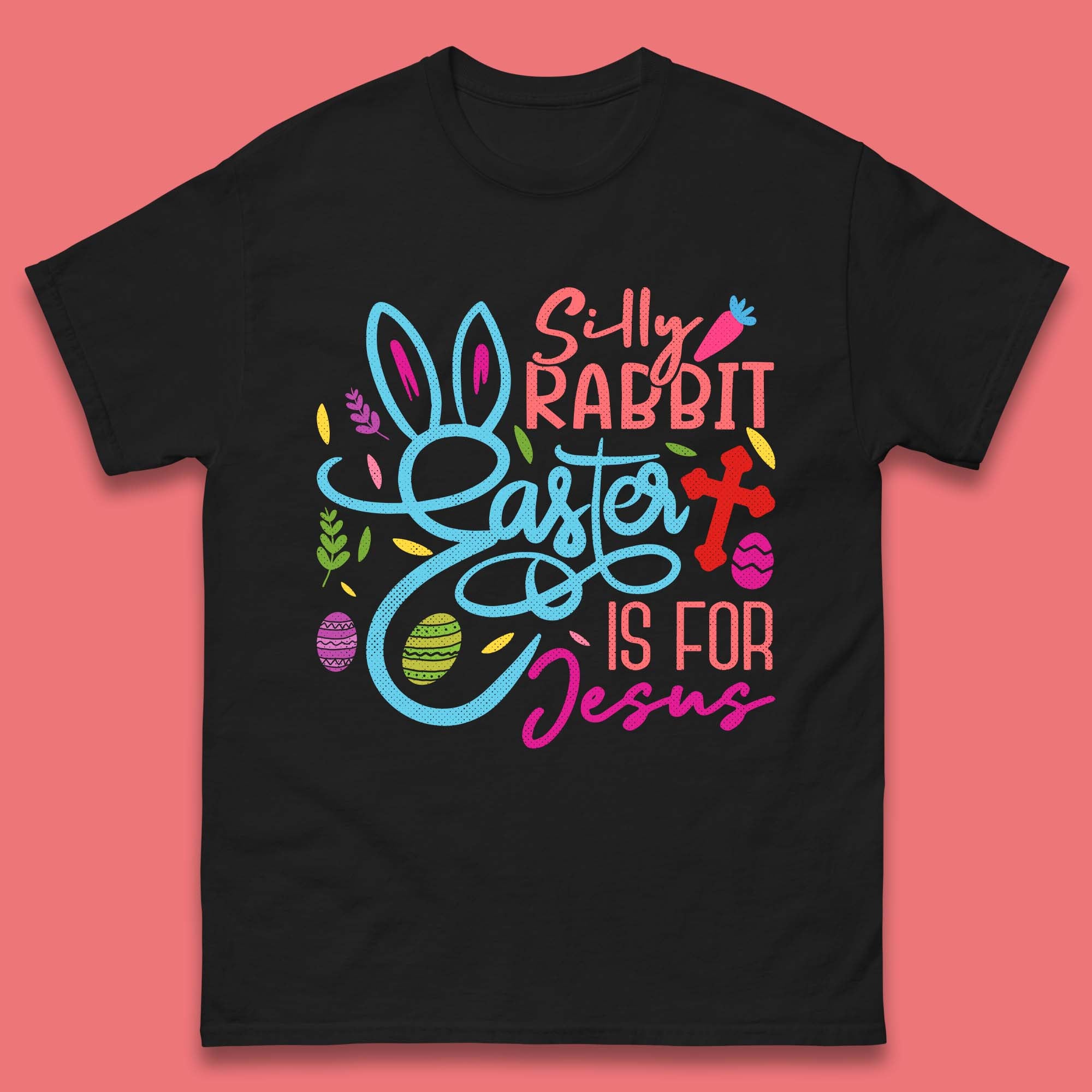 Silly Rabbit Easter Mens T-Shirt Womens Tops Tees S