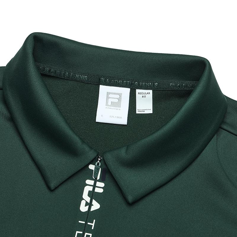 New FILA Polo Shirt Men's Ocean Green A11M513218FDG