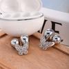Shimmering Earphone Crystal Decors Earbuds Jewelry For FreeClip Model Modern Earphones Devices