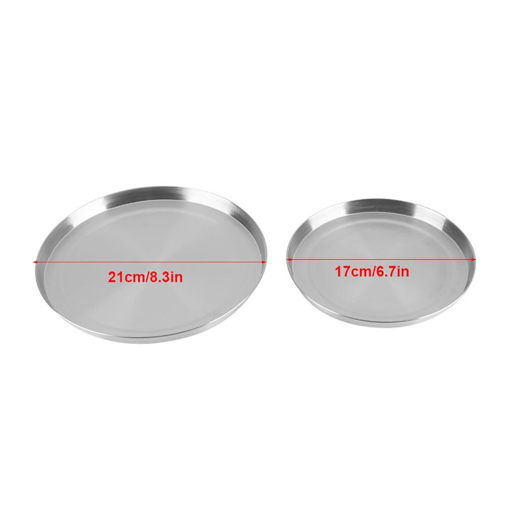 4 PCS Silver Stove Burner Covers Stainless Steel Electric Cooktop Covers Cooker Protection