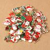 10/20/30 Pcs Random Mix Christmas Santa Claus Elk Charm Pendants for Earrings Necklace DIY Bracelet Jewelry Making Accessories