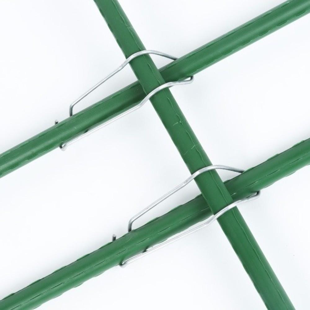 30Pcs Iron Plant Trellis Connecting Buckles 11/16/20 MM Plant Connector Clip  Garden Greenhouse