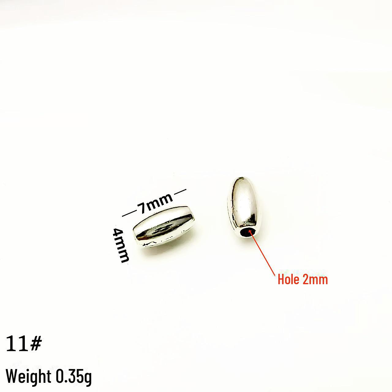 

Ретро тибетские серебряные бусины-бочонки с большим отверстием для самодельных украшений null