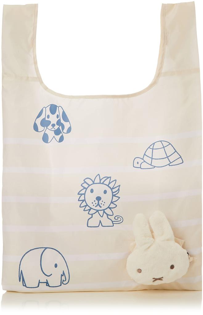 Marushin Eco Miffy and Animal when stored in made from recycled Bag, Friends, 5905005700, H63.5xW40xD20cm (H63.5xW40xD20cm case, H18.3xW12.8cm,