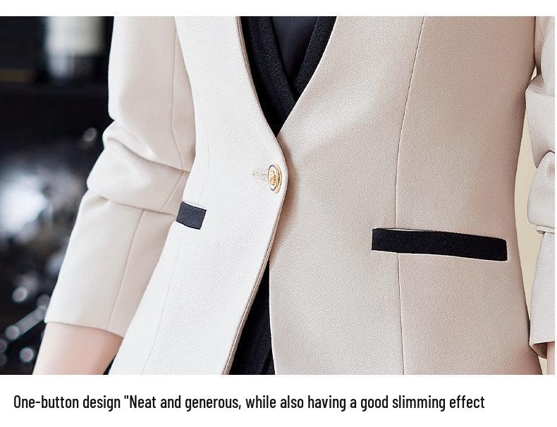 Herren Profi Anzugset für Lehrer: Herbst/Winter Modische Festkleidung