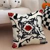 Red Hot Chili PPeppers band Cushion Cover Throw Pillow Cover Hidden Button Durable Polyester Chair Cushion