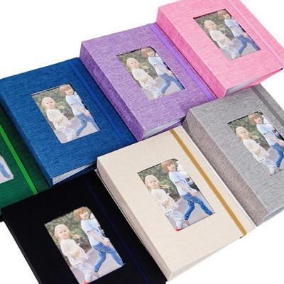 Laminated Scrapbook Album 6 Inch 52 Pockets Slip-in Picture Albums Photo Album Photo Collection
