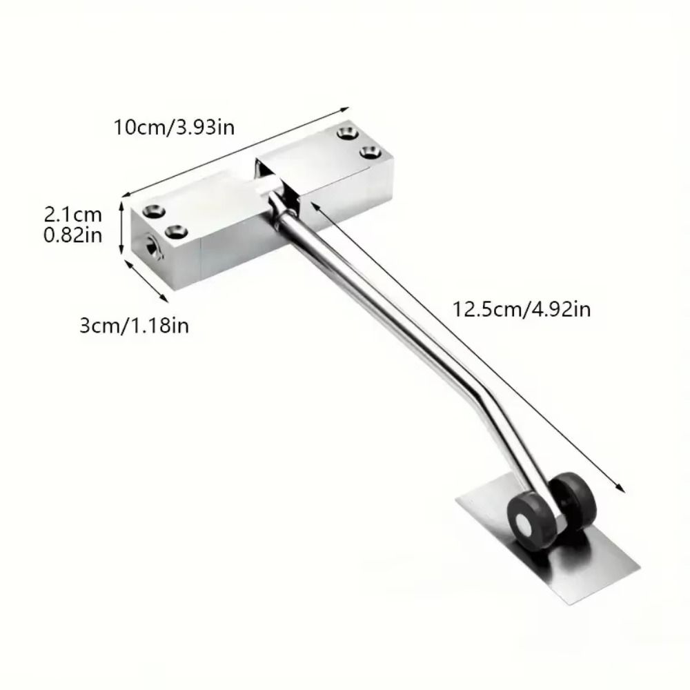 Wear Resist Automatic Door Closer Safety Spring Door Closer Door Closing Hinge  Furniture
