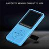 MP4 Player 1.8in Screen Ultra Slim Plug In Rechargeable Portable Music Player for Entertainment Learning