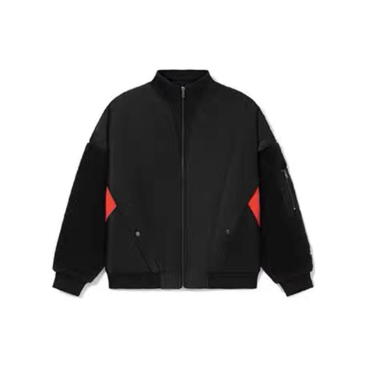 Мужские пуховики Li Ning Черный Стойка Умеренный AFDR791-2 S