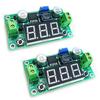 HiLetgo 2pcs LM2596 Adjustable DC-DC Step Down Buck Power Convert Module 4.0-40V Input To 1.25-37V Output with LED Voltmeter Display