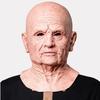 Realistic old man latex mask