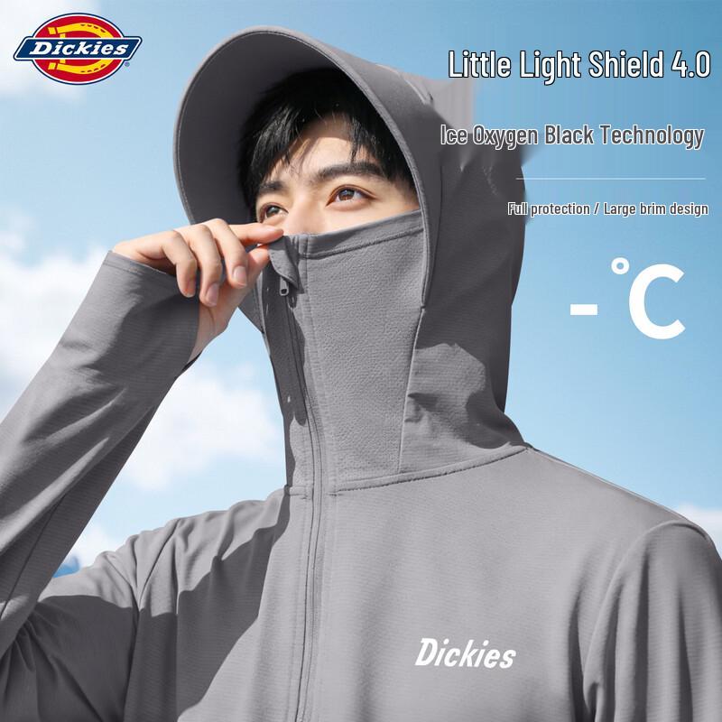 Dickies Men s UPF100+ Sun Protection Hooded Jacket M