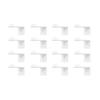 16 Pcs Cowboy Hat Hook Wall Hat Hanger Adhesive Cap