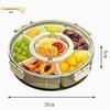 Airtight 8-Compartment Seasoning Box with Lid for Kitchen and Refrigerator Storage