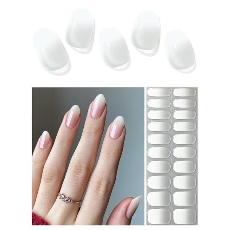 

Semi-curing Light Therapy Nail Stickers Gel Nail Stickers Semi-curing Light Lamp Nail Stickers Harden, Last Long and Are Waterproof YBNG02096