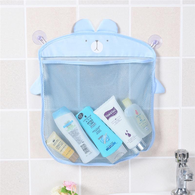 Kitchen Supplies Cartoon Hanging Bags Storage Basket Bathroom Kid Bathing Toy Net Shape Storage Bag Folding Organizer
