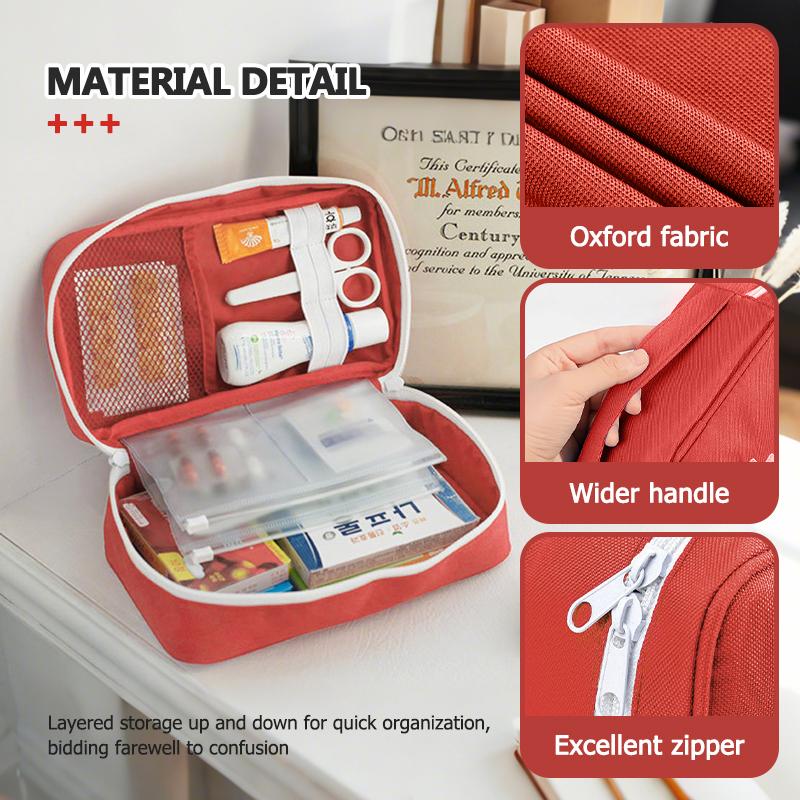 First Aid Medicine Storage Bag Outdoor Home Travel Medical Kit For BYD M6 G3 G5 T3 F3 F0 S6 S7 E5 E6 L3 Tang Yuan