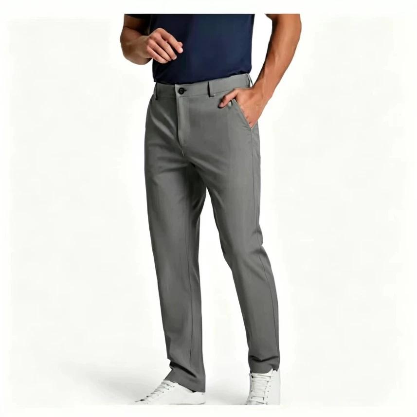 Spring and Autumn Trousers Youth Elastic Golf Jogging Slim Trousers Trousers Men's Advanced Sense