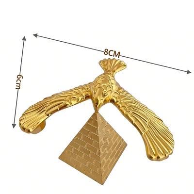 Anti-Gravity Balance Bird Eagle Toy Pyramid Set Kids Science STEM Toy Adults Office Decor Xmas Birthday Gift for Kids Friends