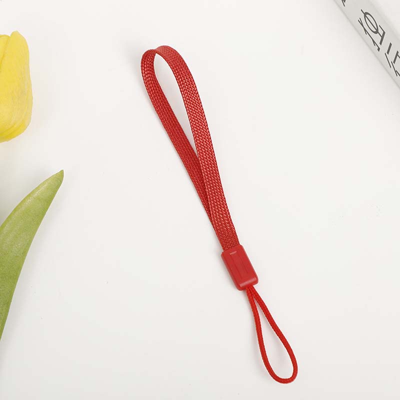 Nylon Hand Rope Cell Phone Hanging Strap Mobile Phone Colorful Short Straps Flexible Sling Colorful Rope