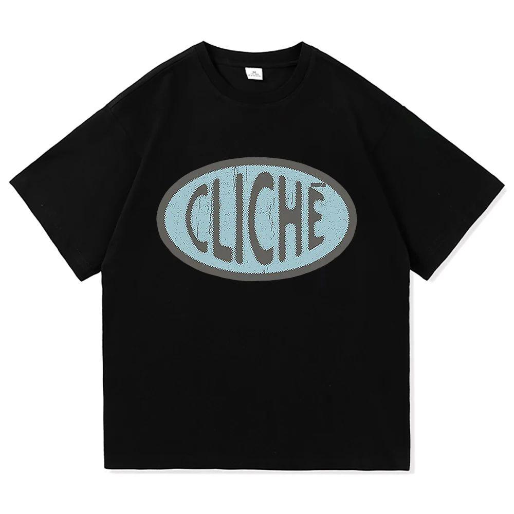 High Street Harajuku Clothing Mgk Lost Americana Album TShirt 2025 Song Cliche Retro High Quality Clothes Vintage Cotton TShirts