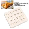 Bee Cell Cup Mold Queen Bee Rearing Mold Queen Bee Rearing Mold Silicone 20 Cups Beeswax Mold Beekeeping Bee Cell Cup for Garden