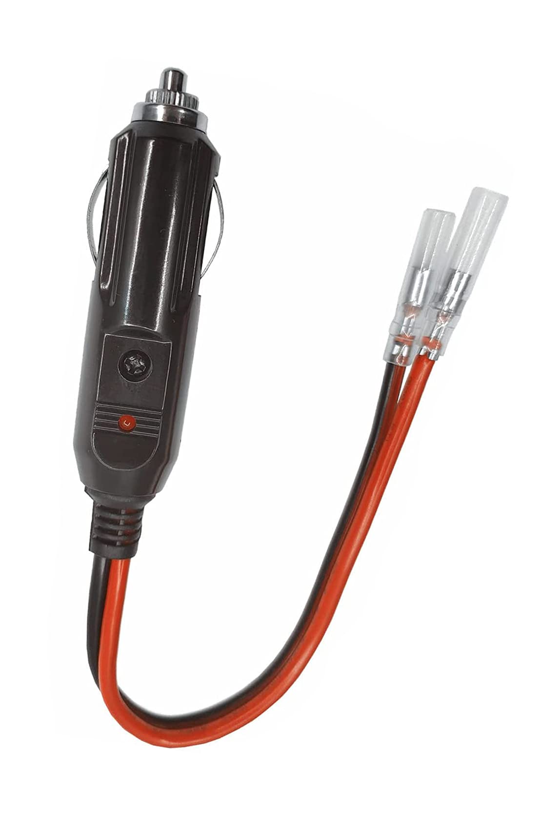 

Dongge Car Replacement /24V Cigarette Plug with Lead and Single Head Terminal for Wiring Cigarette Plug DIY Power Cord