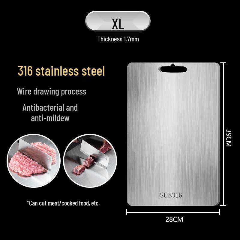 SPACEXPERT 316 Stainless Steel Cutting Board