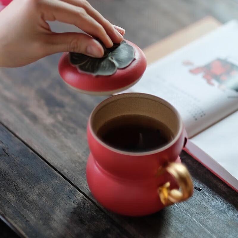 Wanqiantang Ceramic Office Tea Cup with Lid