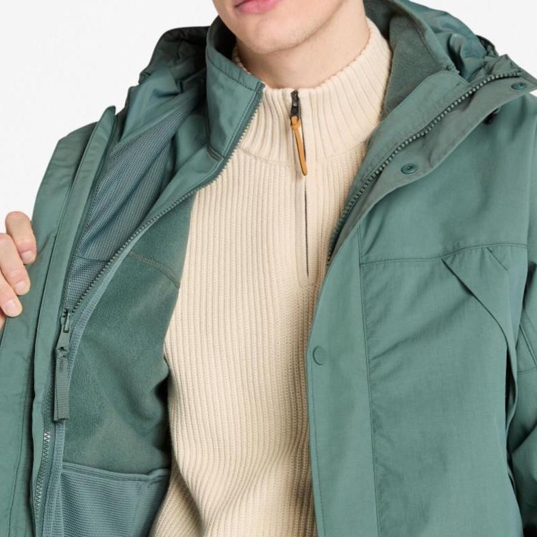 Timberland Winnick Solid Color Zip-Up Waterproof Jacket Men Jackets TB0A69F23921