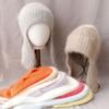 Soft Plush Ear Protections Faux Furs Cold Weather Cap Windproof Earmuffs Unisex Design Winter Earflap Hat Soft Knit Cap