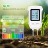 Yieryi Soil PH Meter LCD Digital PH Moisture Temp Tester Dual Needle Acidity Detector for Hydroponics Potted Plants Garden Farm