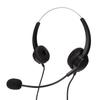Call Center Headset Dual 3.5mm Plug Hearing Protection Noise Cancelling Mic Computer Headset