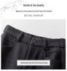 Women's 2025 Winter High-Waisted Wool Blend Wide-Leg Pants: Petite & Plus, Thickened, Slimming, Casual Cropped Commuter Style.