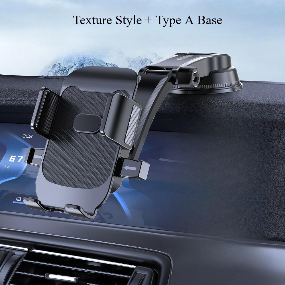 Universal Suction Cup Car Phone Mounts - Secure-Grip Holders for In-Car Navigation, Dedicated to Tight & Stable Phone Fixing